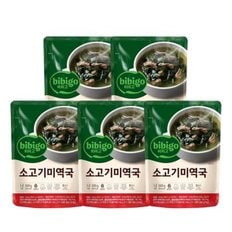 비비고 미역국 500g x5개