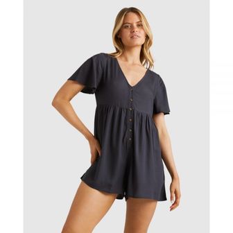 이스퀘어 5022653 Billabong Springtime Playsuit - BLACK