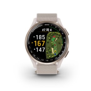 어프로치 S50 43mm 나일론 뉴트럴 골프 GPS 스마트워치