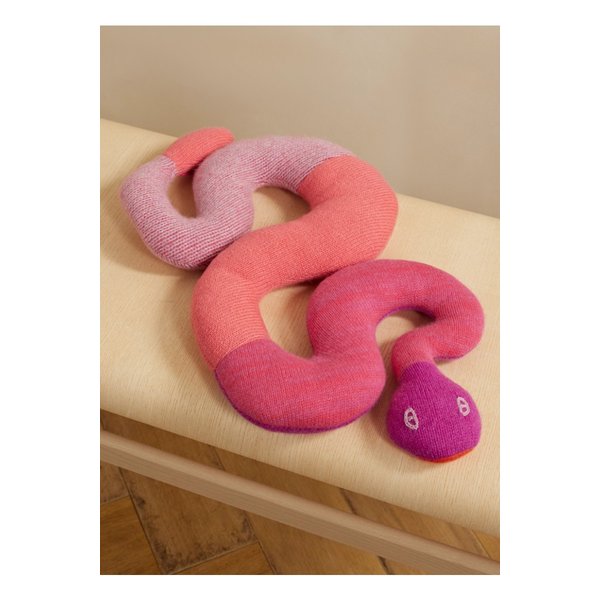 자수 패치워크 캐시미어 스네이크 핑크 스카프 46376663162898111