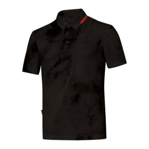 타이틀리스트골프반팔티 CQK TKTMS1203-06 DESIGN PRINTED SHIRT BLACK