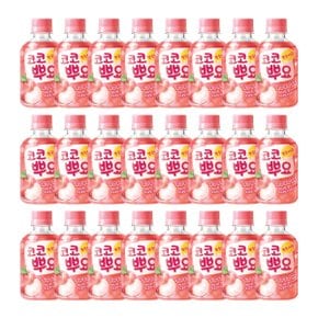 코코뿌요 복숭아 280ml x 24개