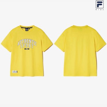 휠라키즈 [20%할인]●25 휠라키즈 바시티 로고 반팔티셔츠 (FK2RSH2101X_MAO)