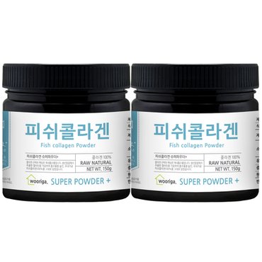 우리가스토리 저분자 피쉬 콜라겐 150g 2통