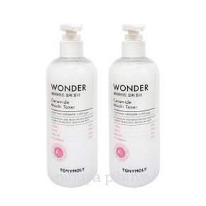 원더 세라마이드 모찌 토너 300ml+300ml