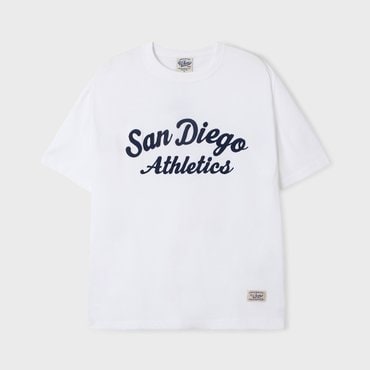 후아유 Chain Stitch T-shirt  WHRAF3791U