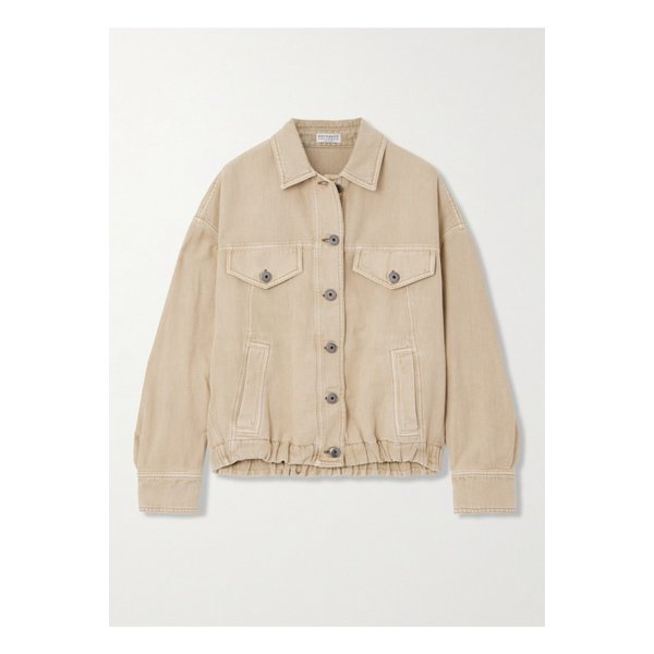 브루넬로쿠치넬리 데님 재킷 베이지 1647597355288856