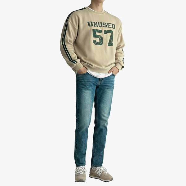 확대된 대표 뉴메이드 / 룩 봄 워싱 스키니진 청바지 / 빅사이즈 36