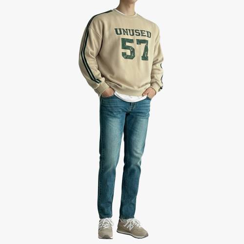 뉴메이드 / 룩 봄 워싱 스키니진 청바지 / 빅사이즈 36