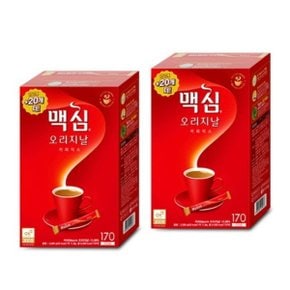 동서식품 맥심 오리지날 커피믹스 스틱 170개입 x 4개