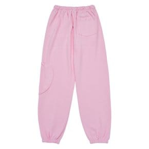 NEW SYMBOL APPLIQUE PANTS PINK 심볼 애플리크 팬츠 핑크