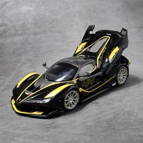 브라고 1:18 페라리 FXX K (44) 시그니처 블랙 자동차다이캐스트 합금 레이싱카 하이퀄리티