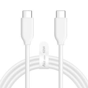 60W 18와트 2미터 초고속충전케이블 30cm 1.2미터  c타입 다이 c -c usb-c 선택하세요 가성비 굿