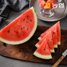 농협선별 고당도 부여 수박 1통 (5kg이상) 굿뜨레