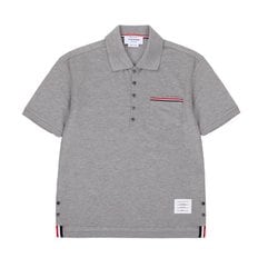 포켓 머서라이즈드 반팔 폴로 셔츠 MJP022A-01455 055 (LIGHT GREY)