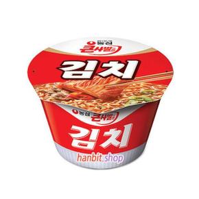 /오피스큐 농심 큰사발면 김치 16개 BOX