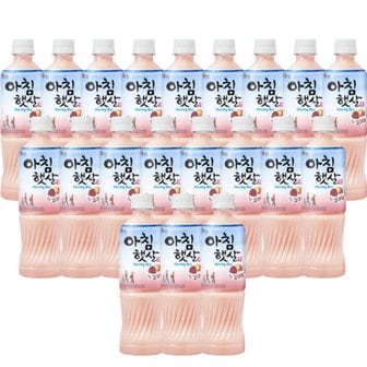  웅진 아침햇살 고구마 500ml 20개 국산 쌀 음료