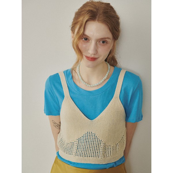 Venice Knit Bustier_CREAM(315309)