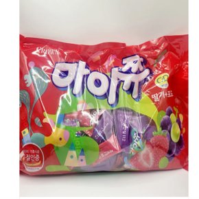 크라운 마이쮸 딸기 포도 952g 대략 230개입