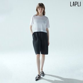 [라플리] 미디 플리츠 팬츠_LPPTM023003