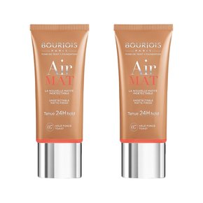 Bourjois 부르조아 에어매트 Air Mat 파운데이션 07 토스트 2팩