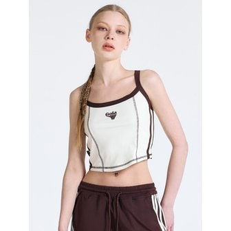 원더플레이스 W TAPE POINT SLEEVELESS [CREAM]