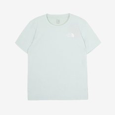 M 노스페이스키즈반팔티 UQC NT7UQ34V 키즈 리커버리 반팔 A (MINT LEAF)