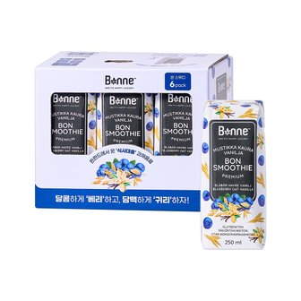 팔도 본네 블루베리 오트 바닐라 본스무디 250ml(6입)