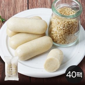 개별포장 건강떡 곤약현미떡 현미가래떡 40팩