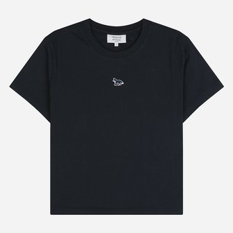 메종키츠네 [시흥점] 6S MW00105KJ7026 0413 베이비 폭스 크롭 반팔 티셔츠 네이비