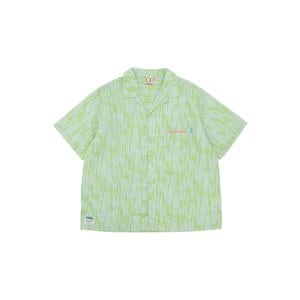 원더플레이스 PATTERN OPEN COLLAR SHORT SLEEVE SHIRT1 [2 COLOR]