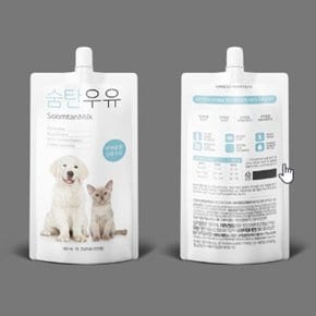 숨탄우유 180ml //개/고양이/애완동물/반려동물/밀크