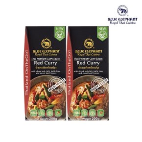 블루엘리펀트 레드커리 소스 200g X 2개