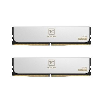  TeamGroup T-CREATE DDR5-6000 CL38 EXPERT 화이트 패키지 서린 (32GB(16Gx2))