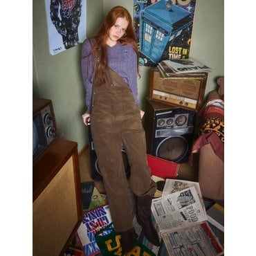 후아유 Corduroy Overalls (F) WHTAE4991F