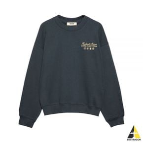 엠에스지엠 24FW 판타스틱 그린 Burro 스튜디오 맨투맨 (3746MM06 247792 98)