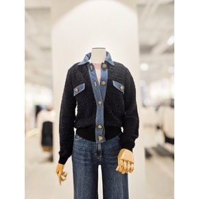 [파주점] 헤어리 데님 패치 포켓 가디건 CP9A1CD811