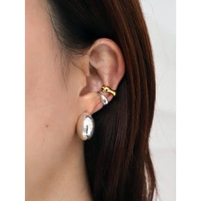 925silver Curve Earcuff / 2color