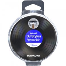 NAGAOKA 레코드 카트리지용 교환침 SHURE N-44G 대응 DJ-44G