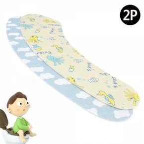 2P 시트 변기 커버 덮개 카바 아이보리 양변기