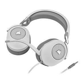 커세어 HS65 SURROUND 7.1채널 게이밍 헤드셋 화이트