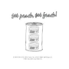 PRESH 통조림 캔들 스몰 3P 세트 60g 향초 x 3개입 (6종 중 택1)