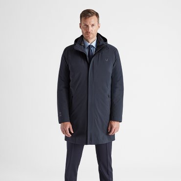 UBR (우버) Black Storm Coat 블랙 스톰 코트
