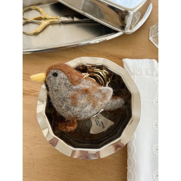 네팔 양모 참새 키링 (NEPAL WOOL SPARROW KEYRING)