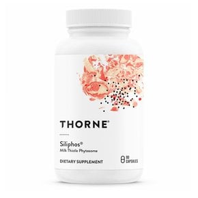 Thorne Research Siliphos Milk Thistle Phytosome 쏜 리서치 실리포스 밀크 씨슬 파이토썸 90캡슐