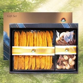 [웰굿]프리미엄 상황버섯 선물세트 1호(상황절편150g,영지80g)