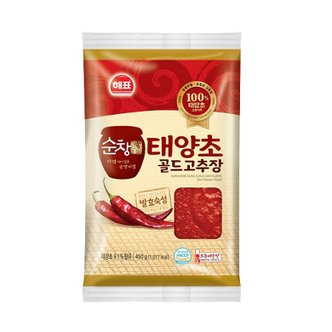 해표 [푸른들마켓][해표] 태양초골드고추장450g