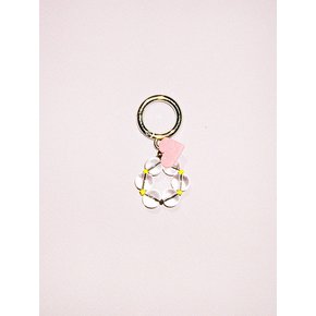 [스틸 O형 고리] Clear Mini Flower String - 3Colors