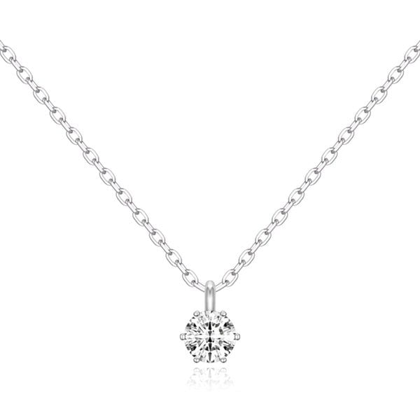 [TANDY] 탠디 실버925 모이사나이트 1캐럿 목걸이 네크리스 TDN616