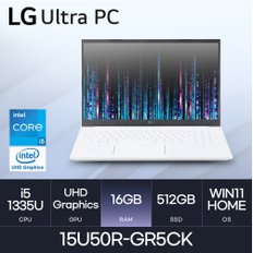 전자 울트라PC 15U50R-GR5CK (WIN11HOME/SSD 512GB/RAM 16GB) HMC